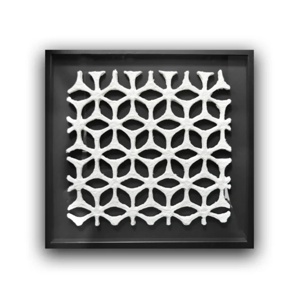 3d paper art floral with framing