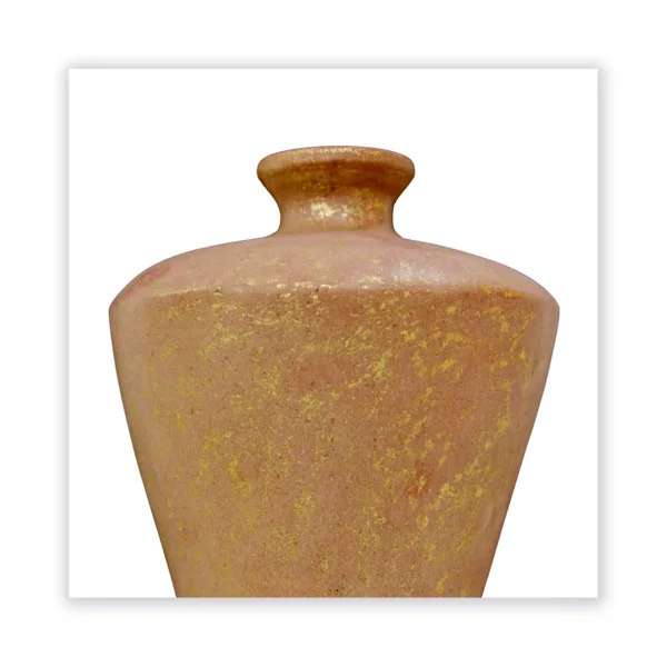 Vase with gold touch