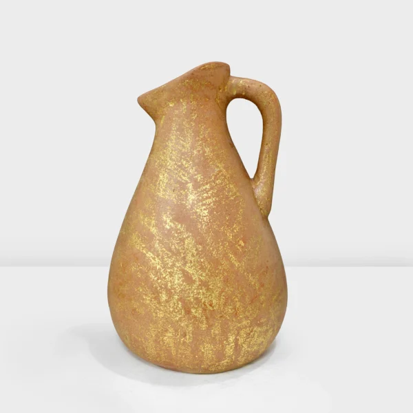 gold plated pottery art