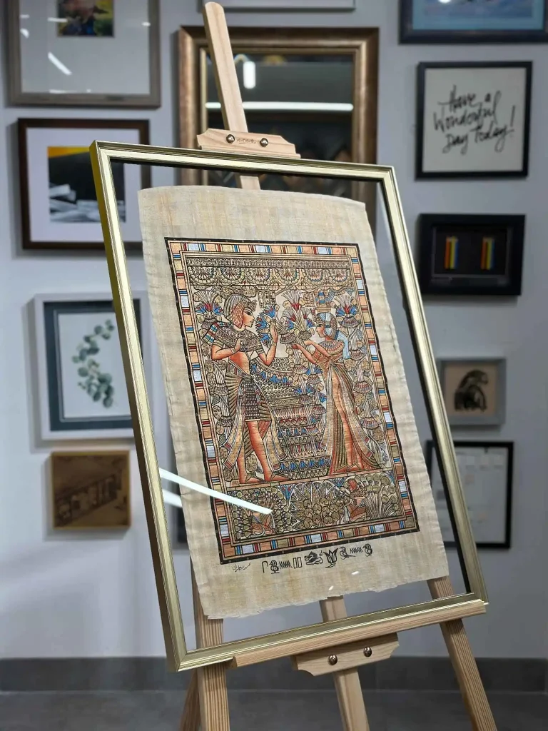 double glass framing