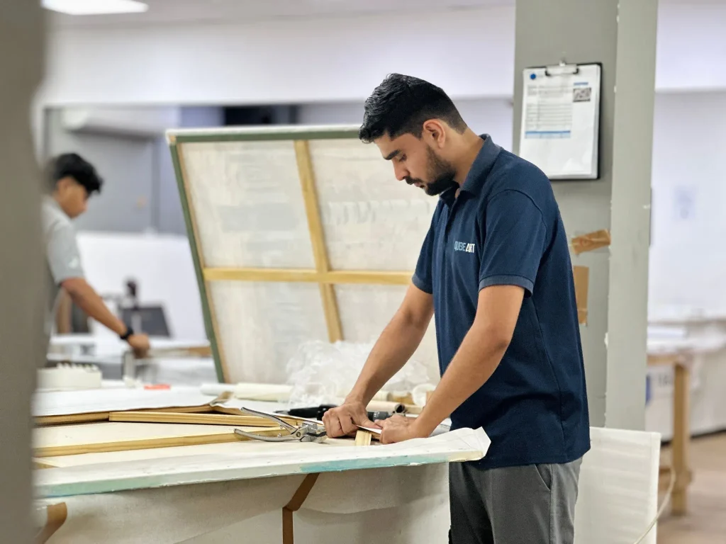 canvas framing professionals dubai