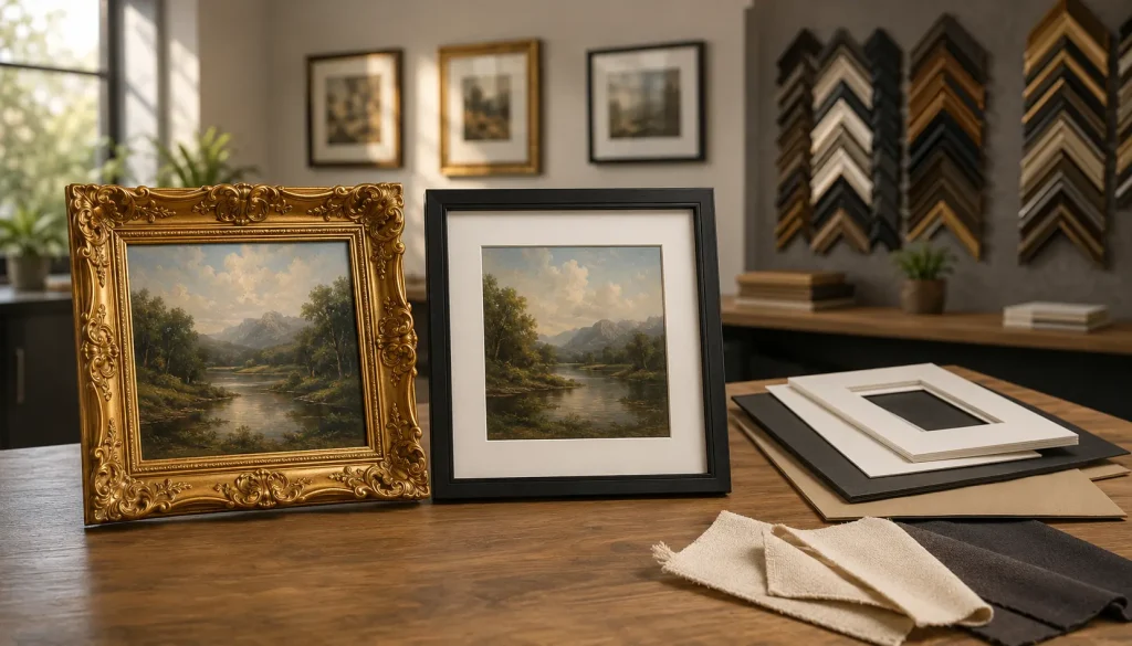 Choosing Decorative Frames Instead of Conservation Framing