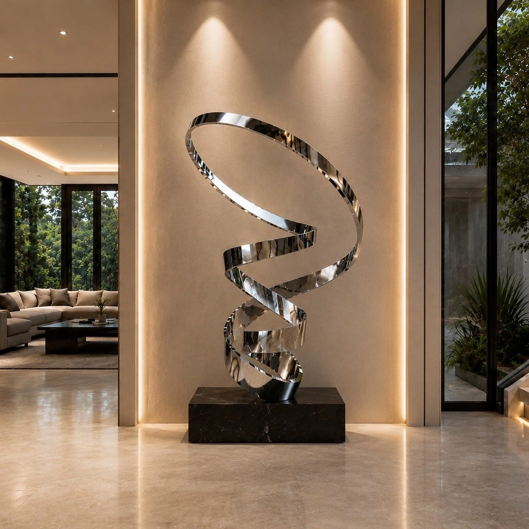 Outdoor Stainless Steel Sculpture Service