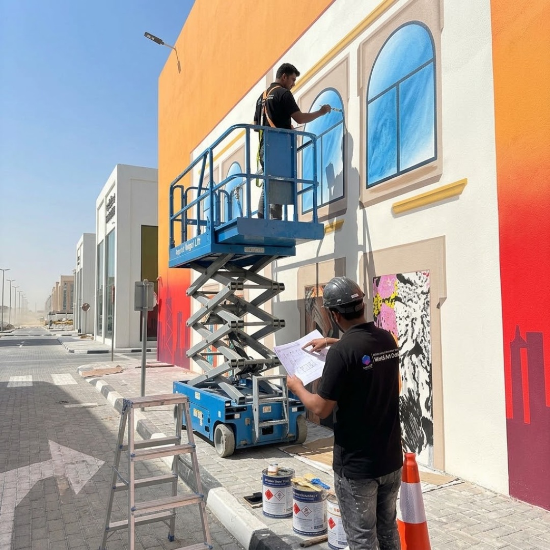 Wall Mural Artist Dubai