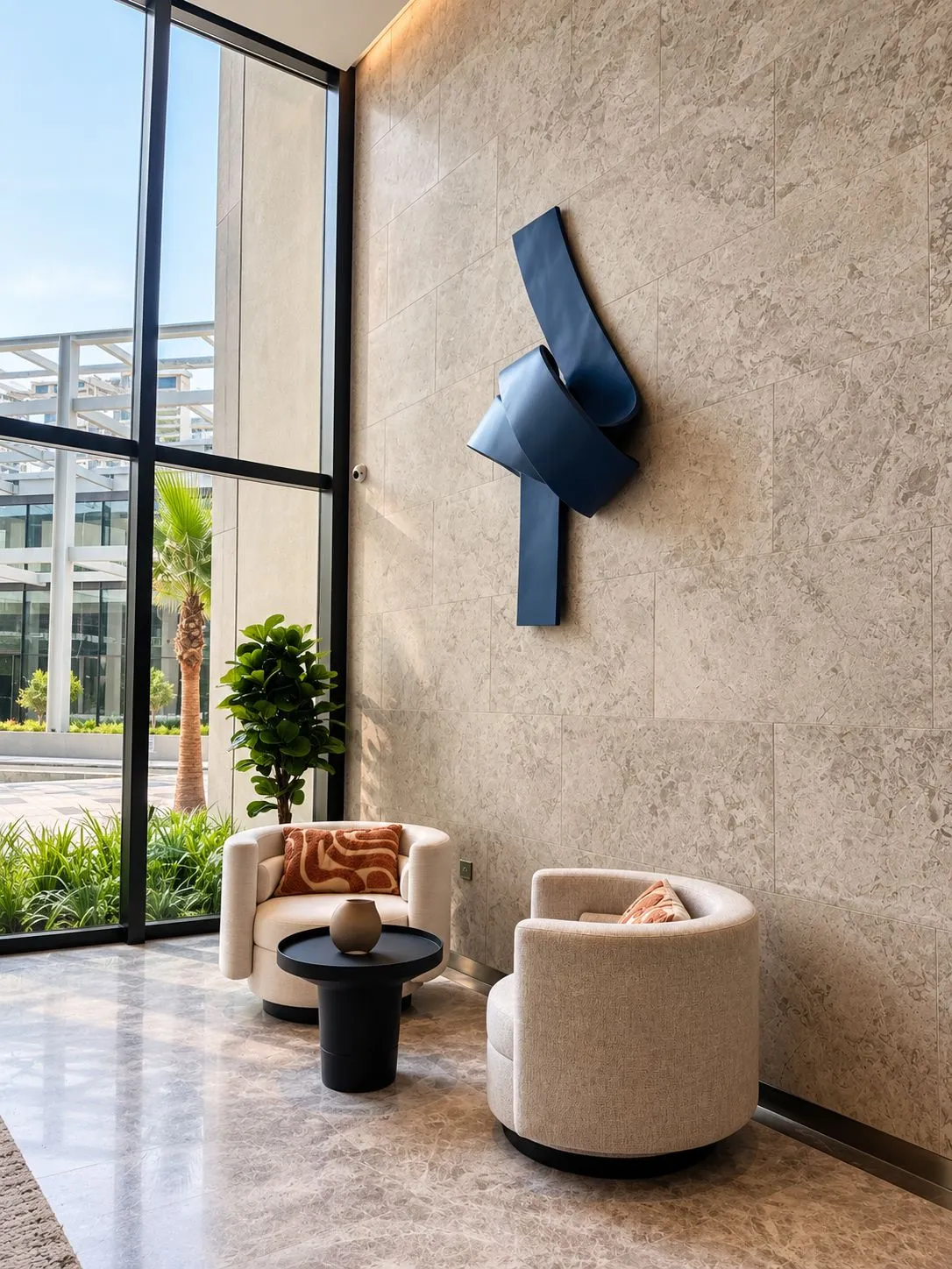 Custom indoor sculpture